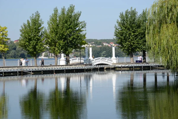 Ternopil Eller Ternopil Sjö Före 1991 Komsomolskoe Sjö — Stockfoto