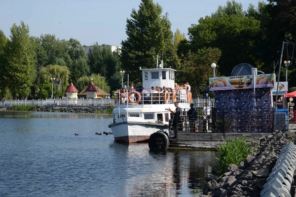 Ternopil Vagy Ternopil 1991 Előtt Komsomolskoe — Stock Fotó