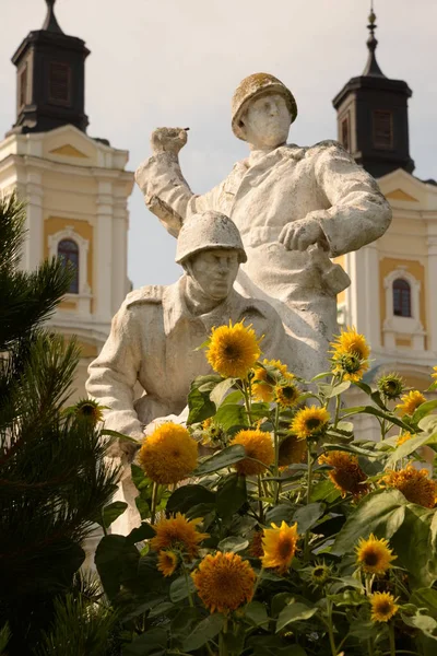 Monumento Aos Soldados Soviéticos Segunda Guerra Mundial — Fotografia de Stock