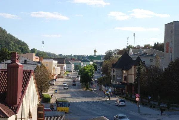 Shevchenko Street Kremenets Ternopil Regionen Ukraina — Stockfoto