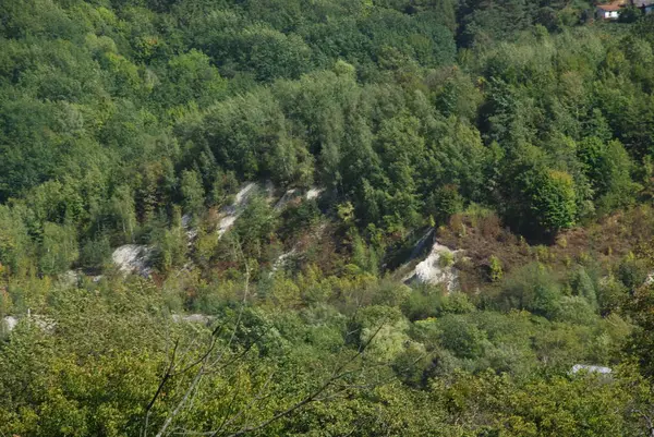 Declives Suaves Das Montanhas Cárpatas — Fotografia de Stock