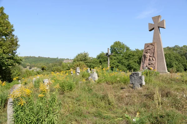 Pyatnitsky Cossack Cemetery Kremenets — Stock Photo, Image