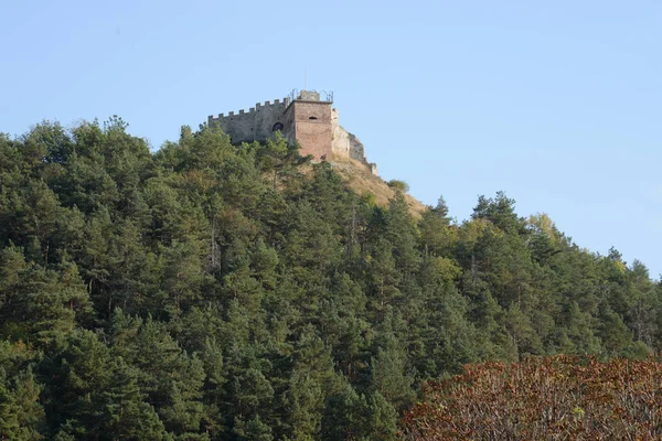 Vue Générale Colline Château — Photo