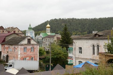 Şehrin tarihi kısmı.