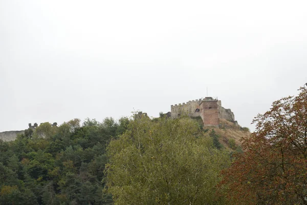 Γενική Άποψη Του Λόφου Castle — Φωτογραφία Αρχείου