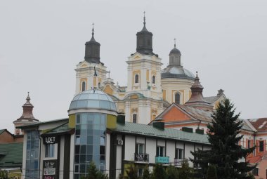 Kremenets.Şehrin tarihi bölümü