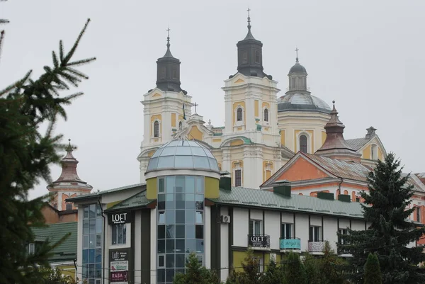 Кременець Історична Частина Міста — стокове фото