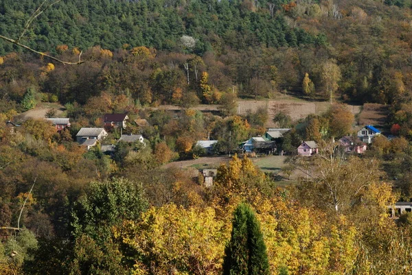 Лагідні Схили Карпатських Гір — стокове фото