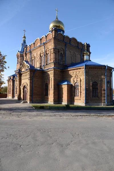Svyatopokrovska Полк Церква Кременецях — стокове фото