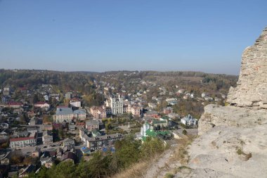 Kremenets.Şehrin tarihi bölümü