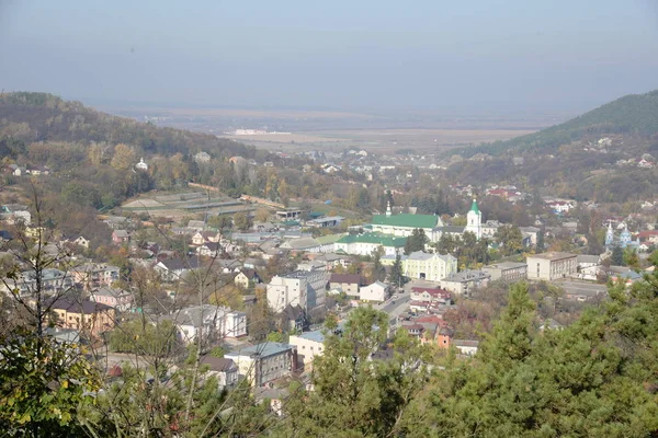 Die Altstadt Den Bergen — Stockfoto