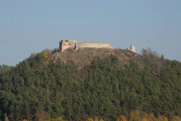 Vue Générale Colline Château — Photo