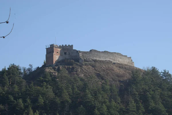 Γενική Άποψη Του Λόφου Castle — Φωτογραφία Αρχείου