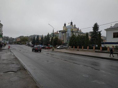 Kremenets.Şehrin tarihi bölümü