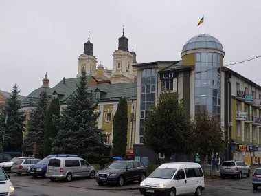 Kremenets.Şehrin tarihi bölümü