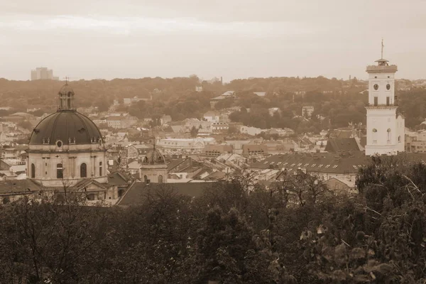 Архітектурно Історичний Заповідник Львові — стокове фото