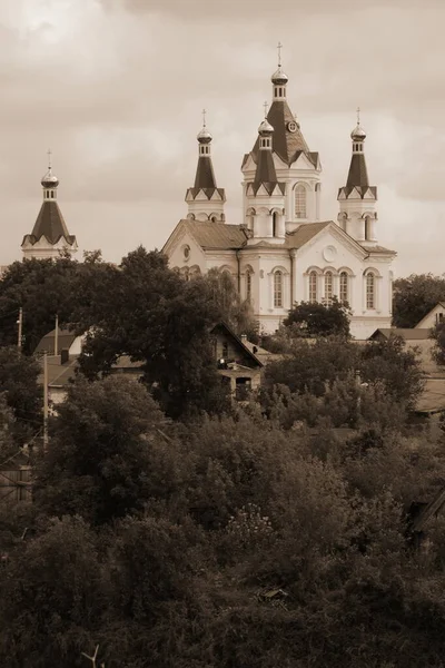 Собор Святого Георгія Каменетц Подольську — стокове фото