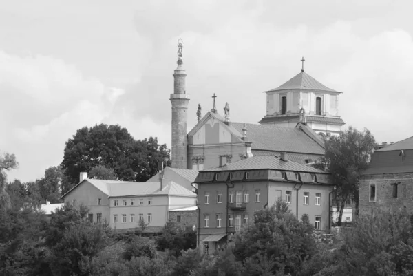 Kościół Świętej Trójcy Klasztor Trynitarskoho Kamenetz Podolsky — Zdjęcie stockowe