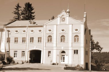 Kutsal İsa'nın Doğuşu manastır kule Tarih Müzesi ve çan.