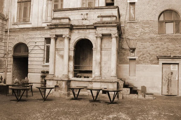 Italian Venetian Courtyard — Stock Photo, Image