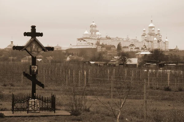 Santa Uspenskaya Lavra Pochaevskaya — Foto de Stock