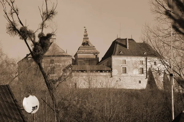 Vista Generale Olesko Castle — Foto Stock