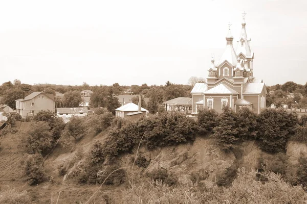 Tempel Van Presentatie Van Heer Kortsa Rivne Regio Oekraïne — Stockfoto