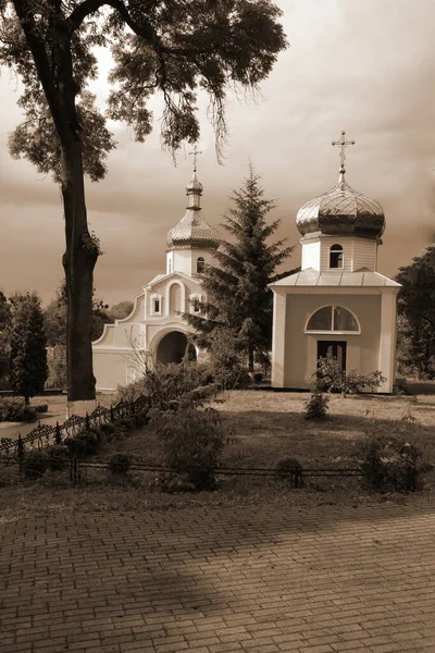Свято Николаевский Женский Монастырь — стоковое фото