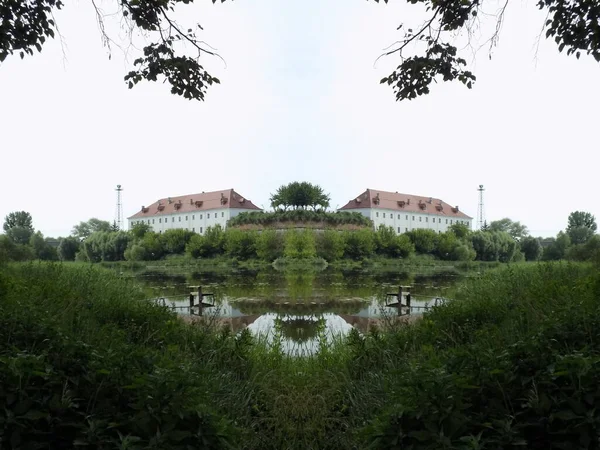 Wehrmauern Dubno Burg — Stockfoto