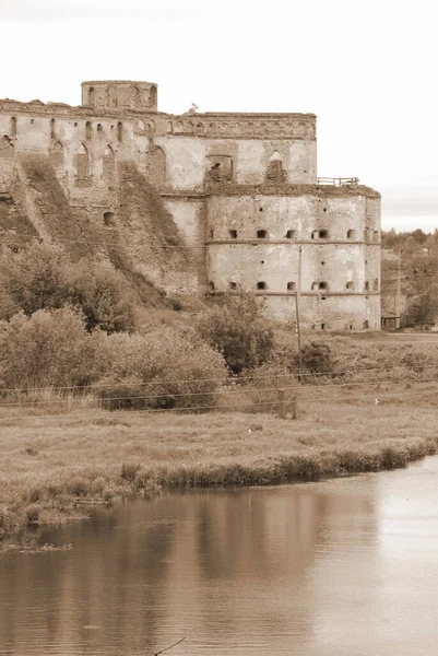 Ruinerna Slottet Medzhybizh — Stockfoto