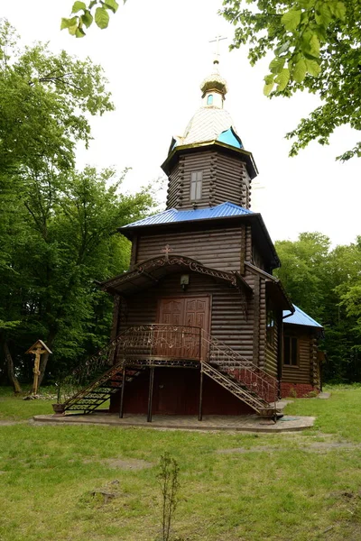 Templo Pochayiv Ícone Mãe Deus — Fotografia de Stock