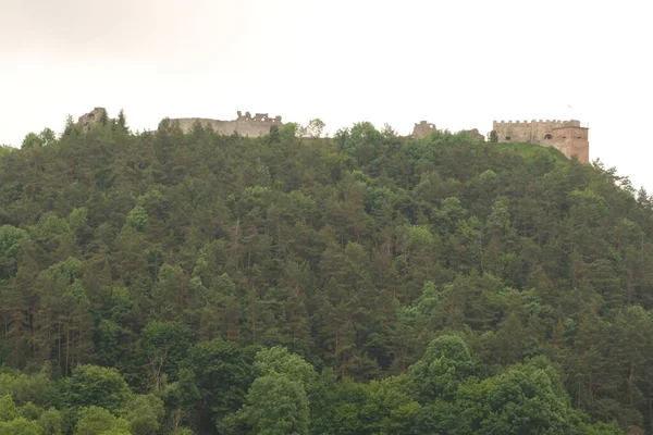 Vue Générale Colline Château — Photo