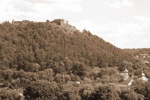 Γενική Άποψη Του Λόφου Castle — Φωτογραφία Αρχείου