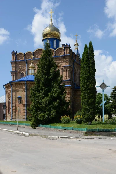 Kerk Van Svyatopokrovska Regiment Kremenets — Stockfoto