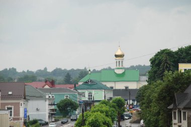  Eski şehrin mimarisi.