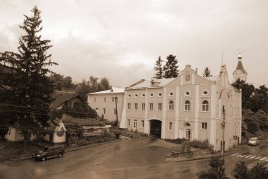  Eski şehrin mimarisi.