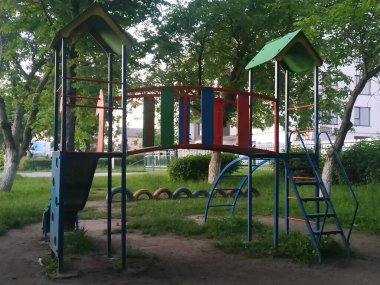 Çocuk parkı genel görünümü