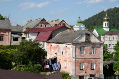  Eski kasabanın tarihi merkezi.