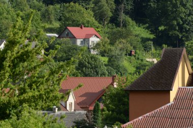 Pencereden şehre olan manzara.
