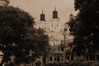  Eski şehrin mimarisi.