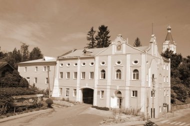  Eski şehrin mimarisi.