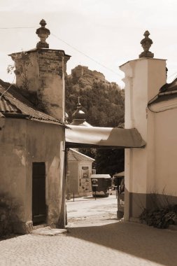  Eski şehrin mimarisi.