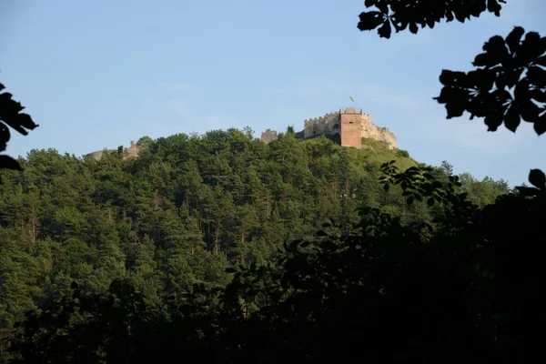 城堡山概览 — 图库照片