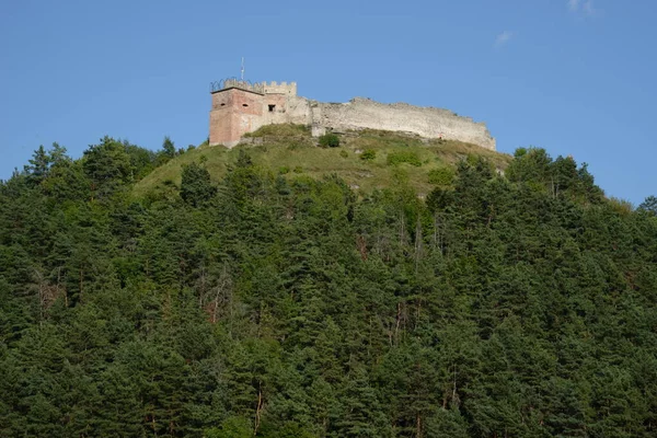 Vue Générale Colline Château — Photo