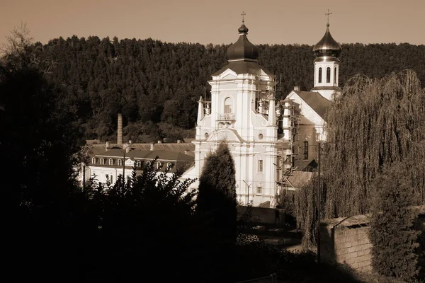 Sankt Nikolaus Katedralen Franciskanerklostret Kremenets — Stockfoto