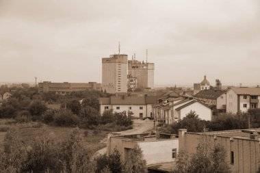 Pencereden şehre olan manzara.