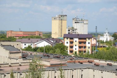 Pencereden şehre olan manzara.