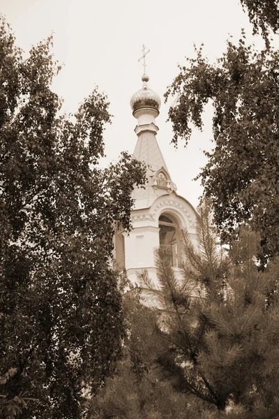 Iglesia Todos Los Santos Pochayiv Monasterio Santo Dukhovskoi —  Fotos de Stock