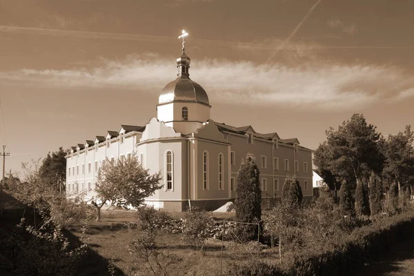 Mosteiro Santíssima Trindade Anna Cidade Slavuta Região Khmelnytsky Ucrânia — Fotografia de Stock