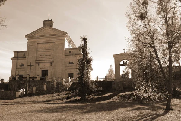 Kościół Świętej Doroty Mieście Slavuta Obwodu Chmielnickiego — Zdjęcie stockowe